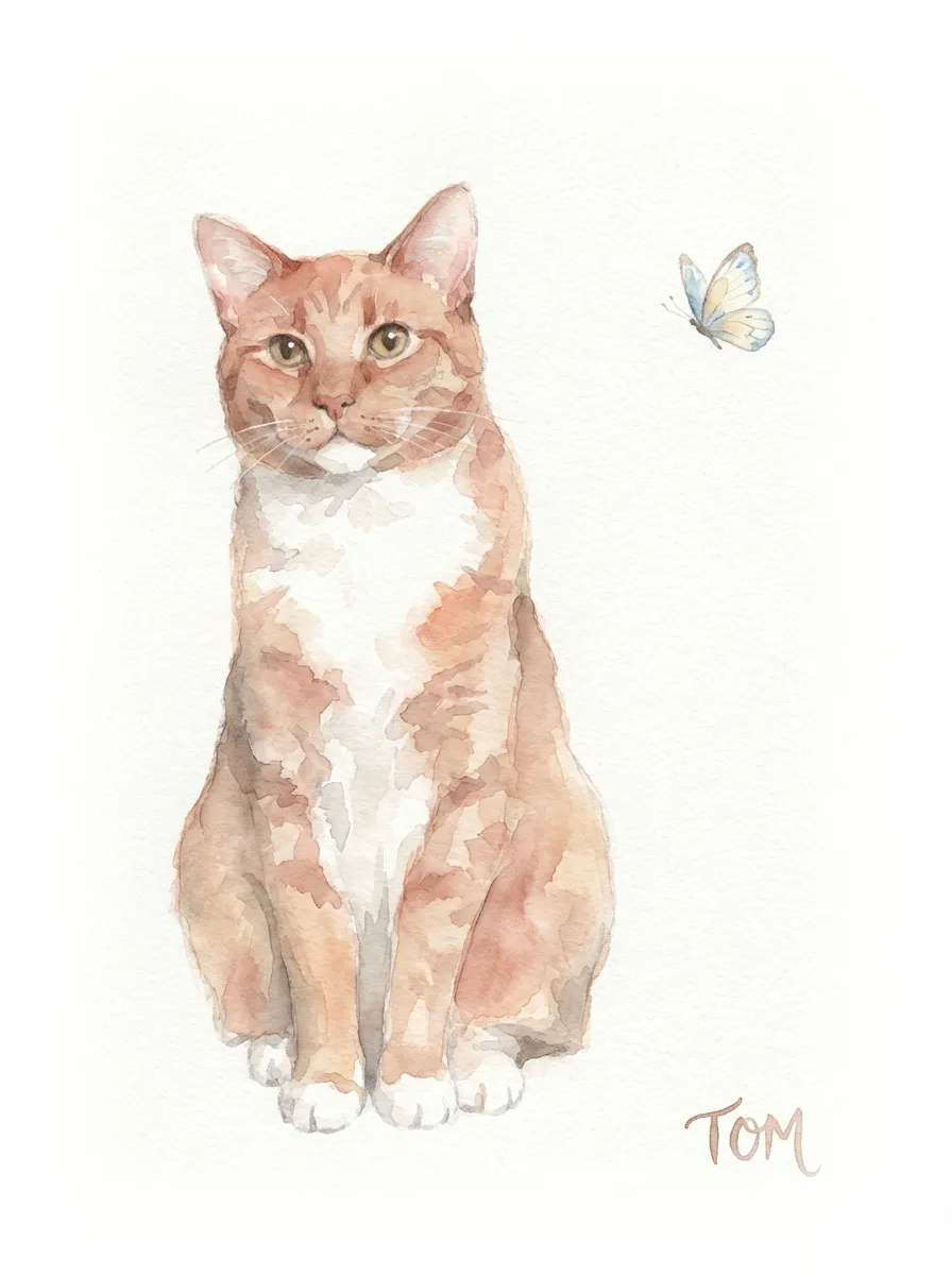 Tom's Winged Contemplation