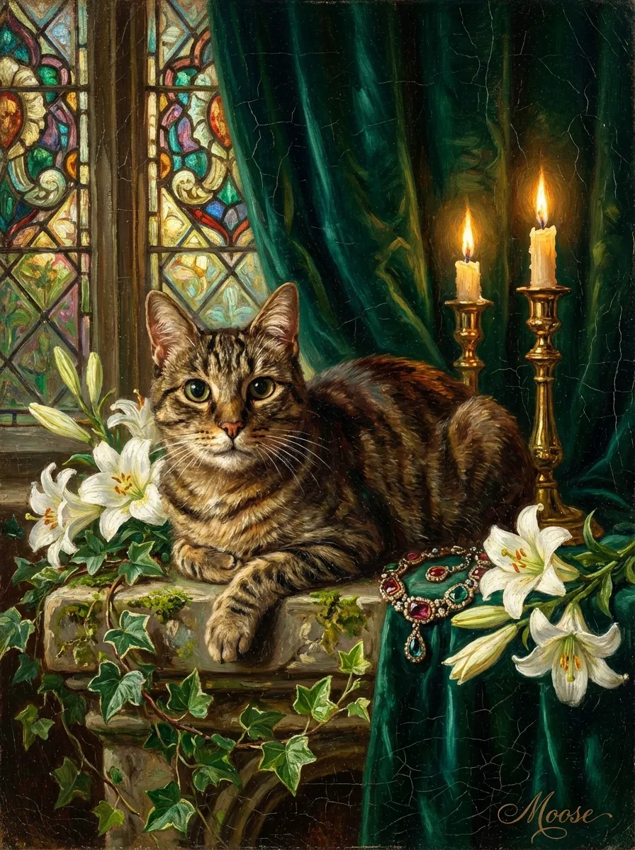 Moose by Candlelight