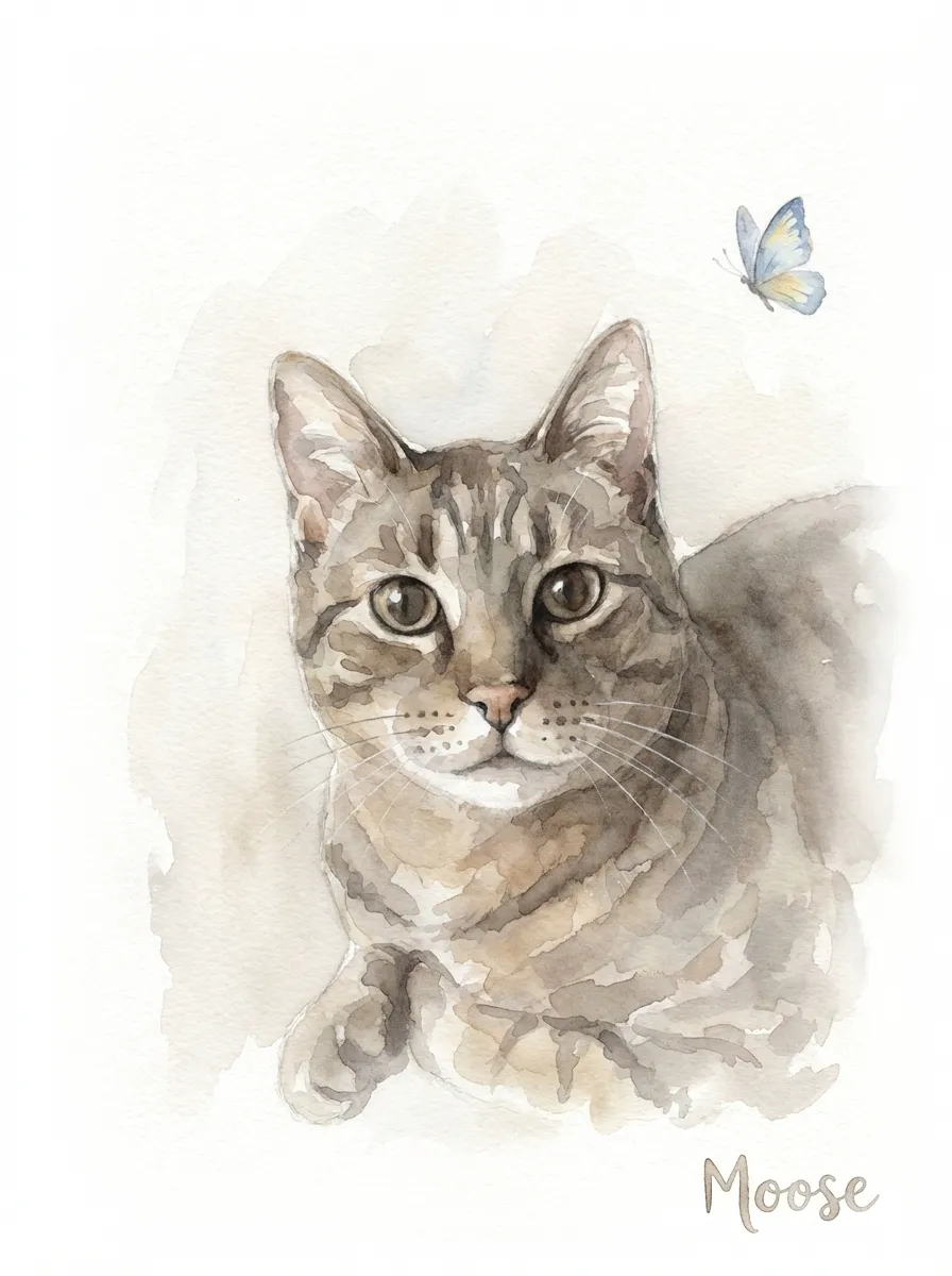 Moose and the Azure Wing