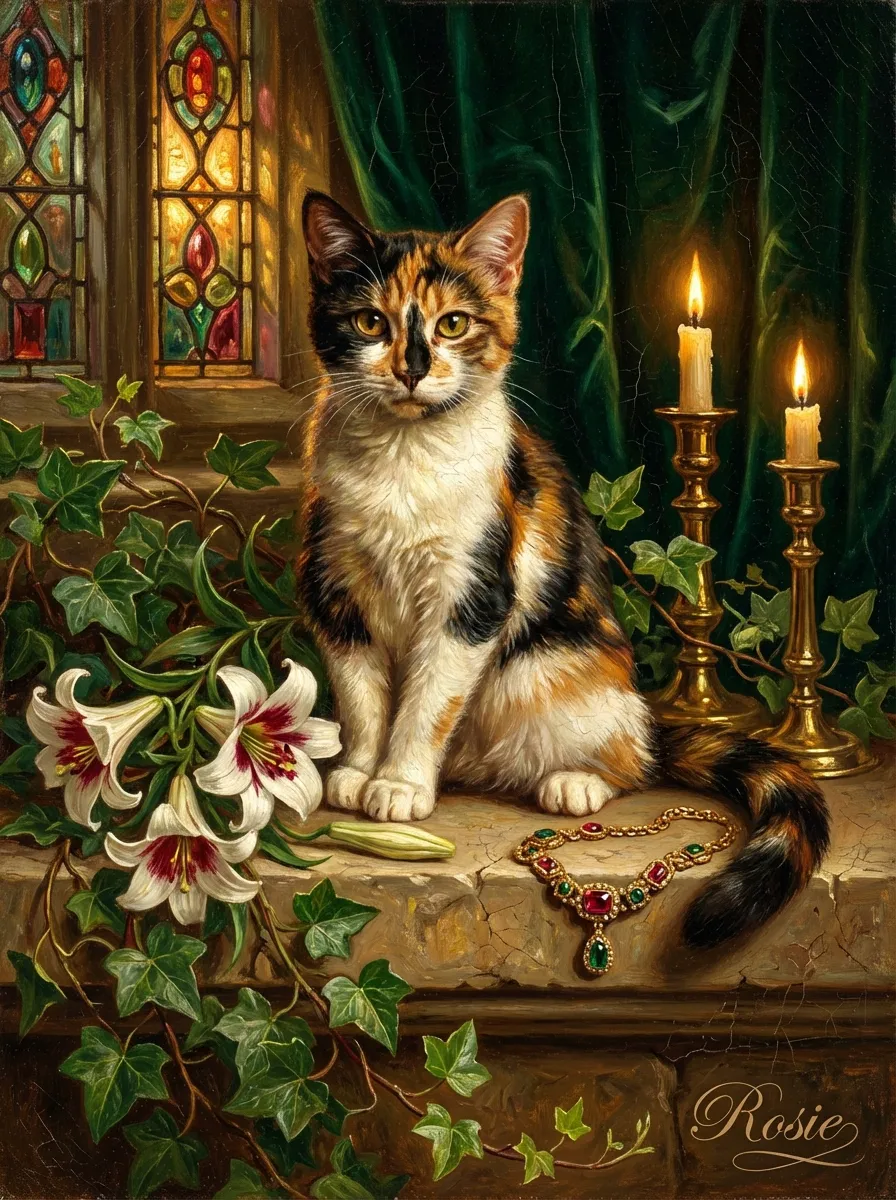 Rosie's Quiet Contemplation