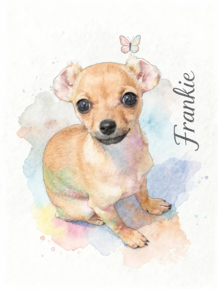 Frankie, with Butterfly's Grace