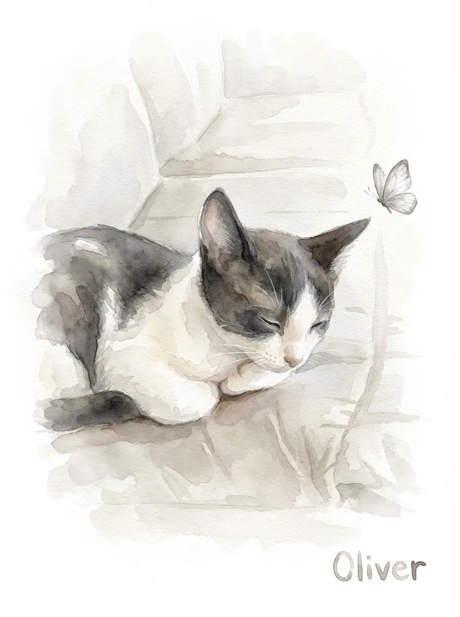 Oliver's Butterfly Reverie