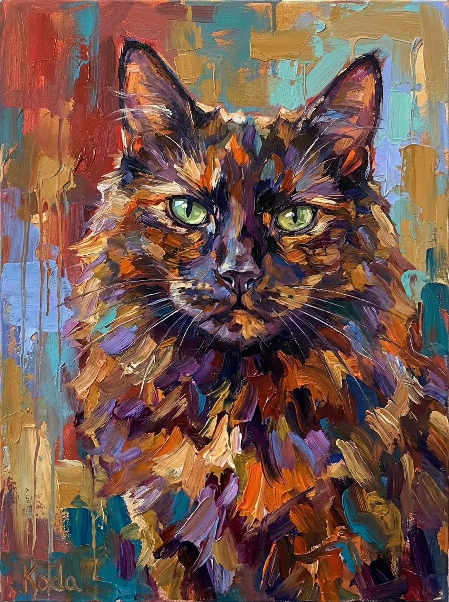 Sophia's Emerald Gaze