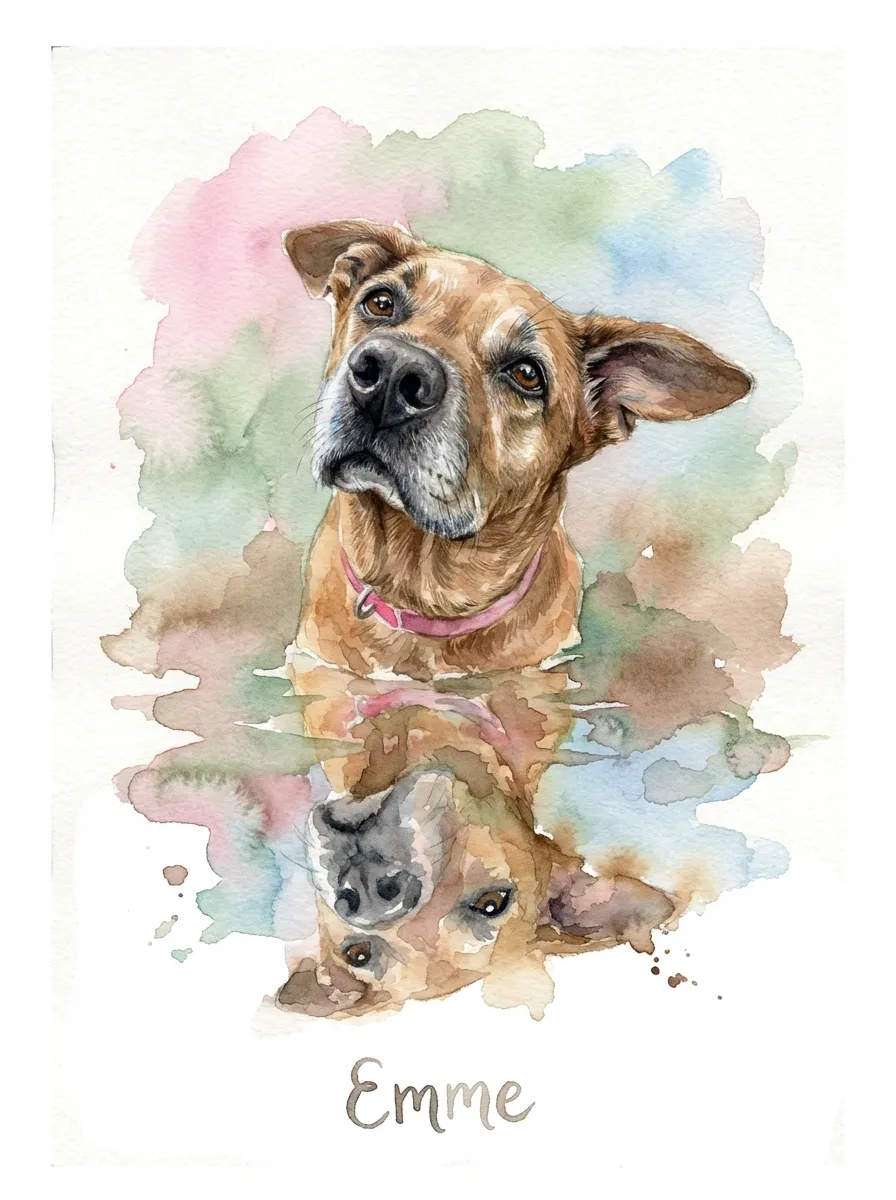 Emme's Pensive Reflection