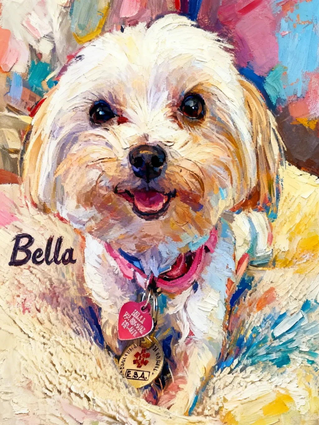 Bella's Gentle Gaze