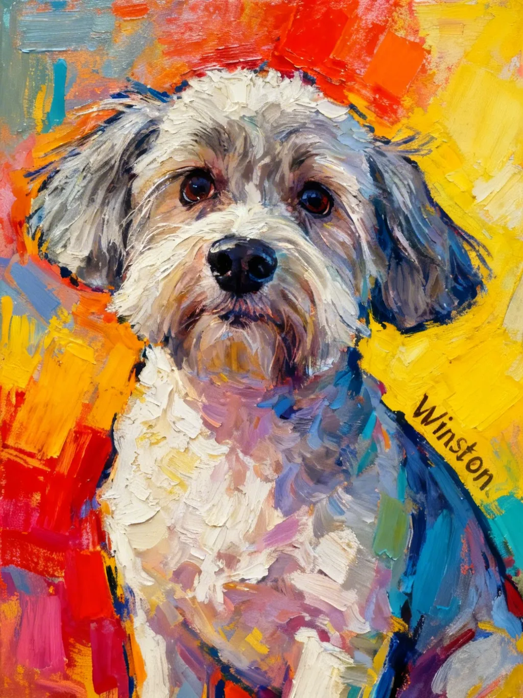 Winston's Radiant Countenance