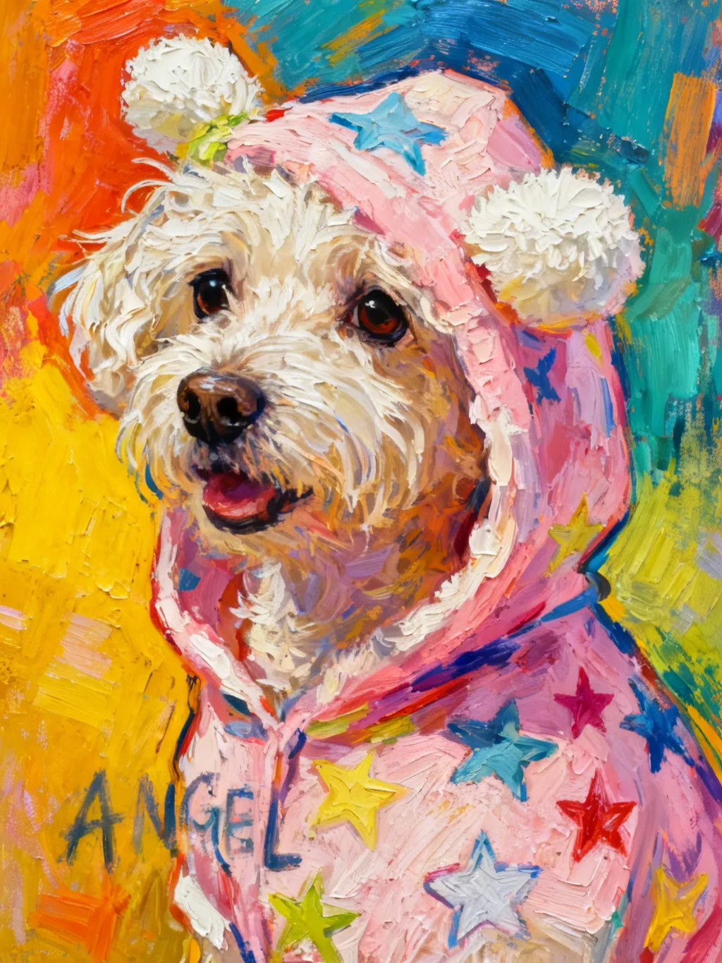 Angel's Starry Visage