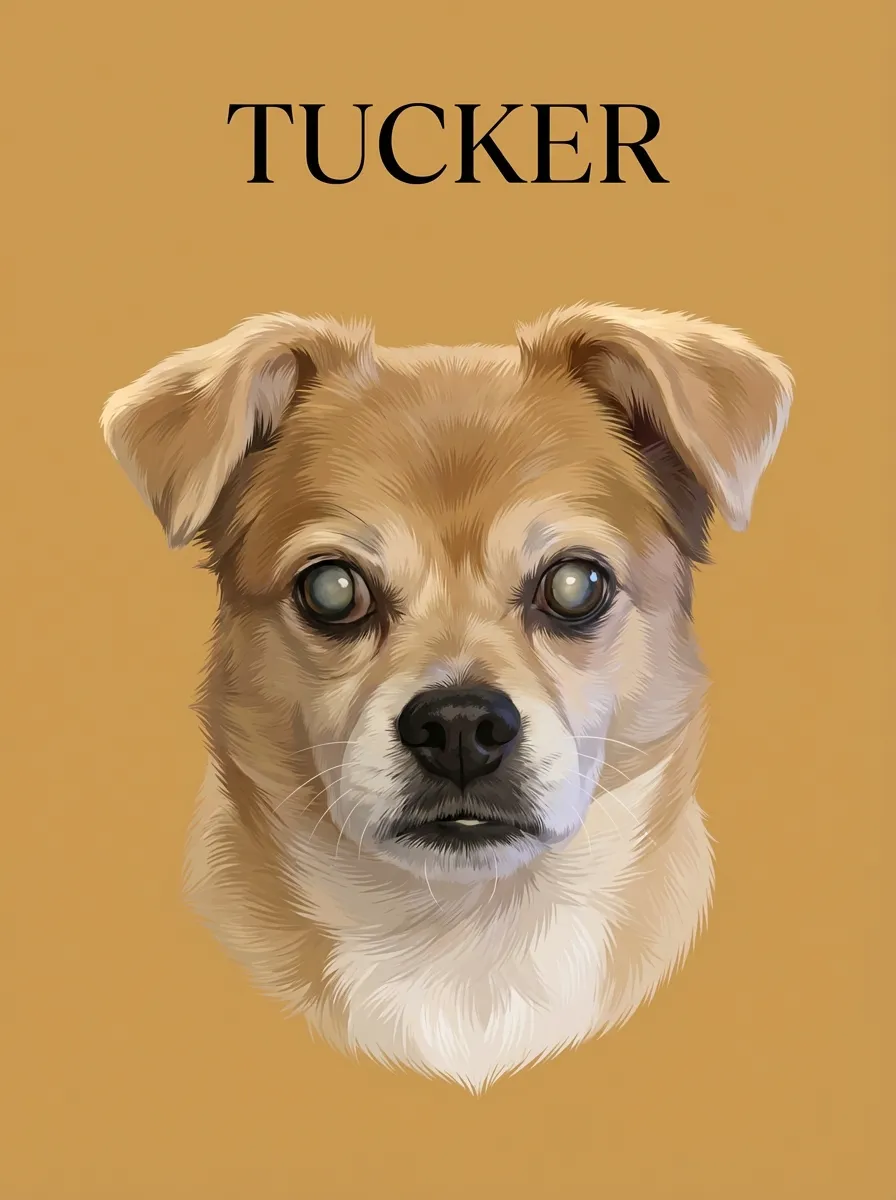 Tucker's Gentle Gaze