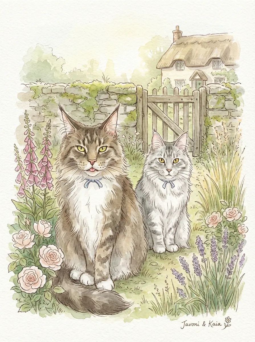 Javoni and Kaia, Cottage Idyll