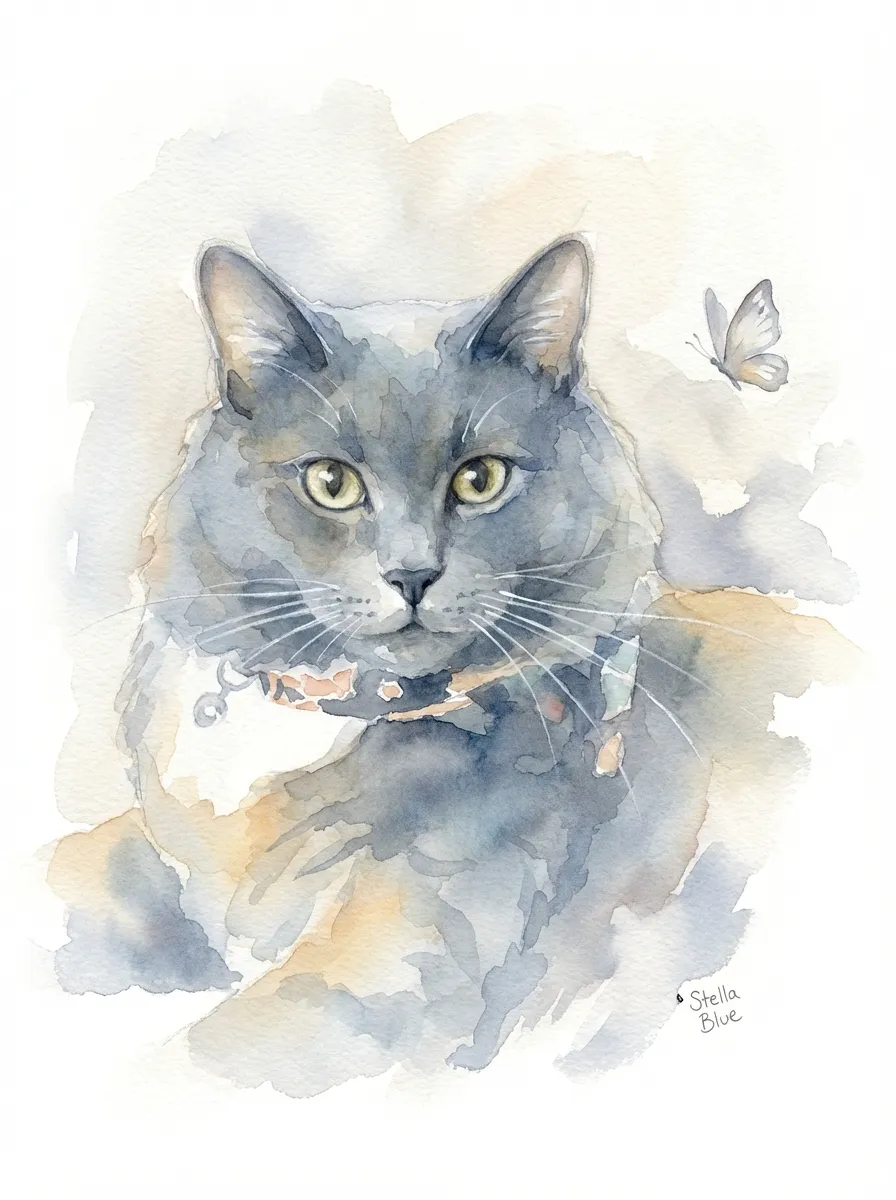 Stella Blue's Butterfly Reverie