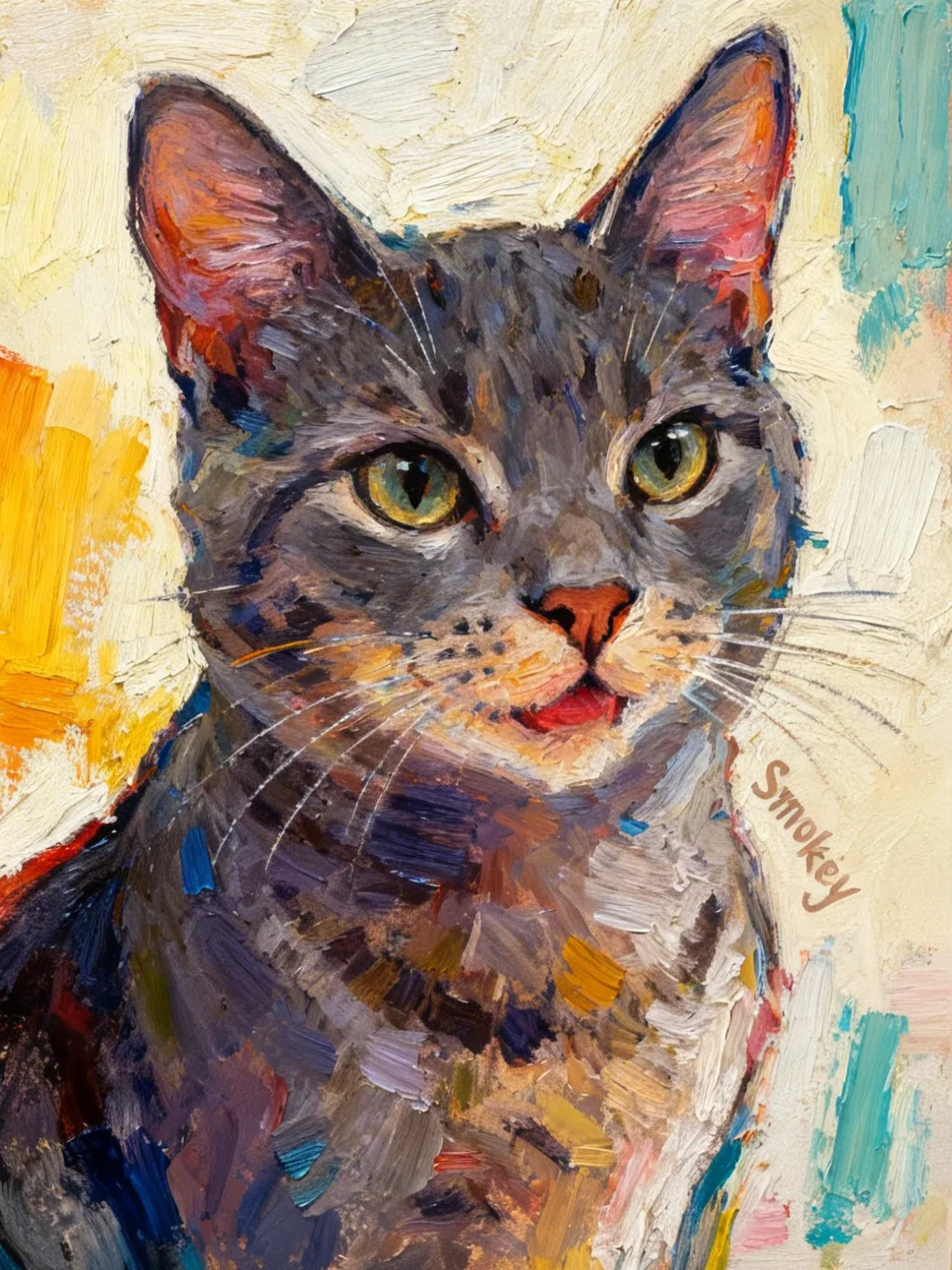 Smokey's Luminous Gaze