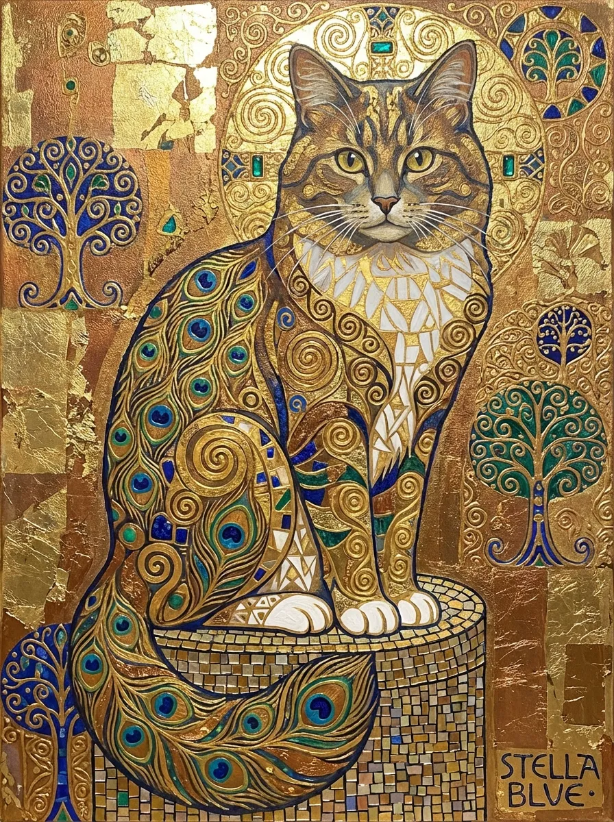 The Gilded Stella Blue