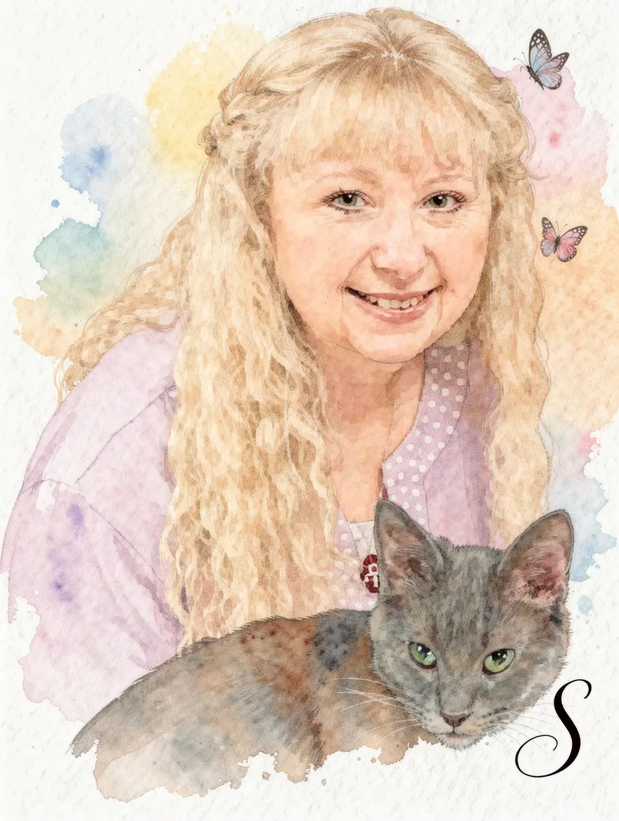 S, Her Cat, and Grace