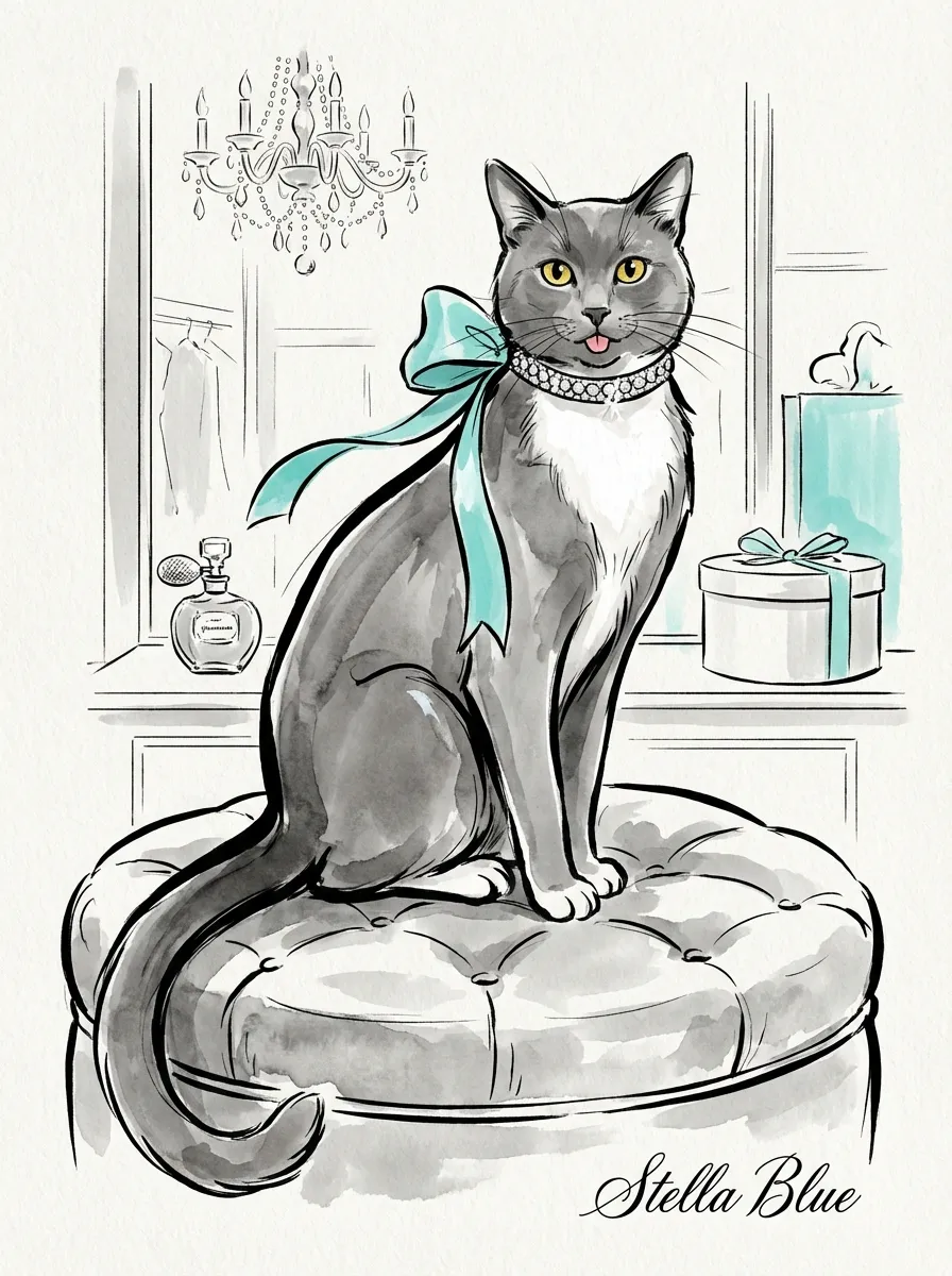 Stella Blue's Azure Ribbon