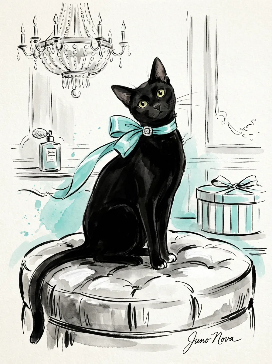 Juno Nova, A Study in Blue