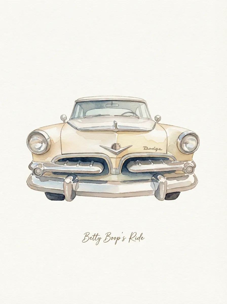 Artwork of Betty Boop