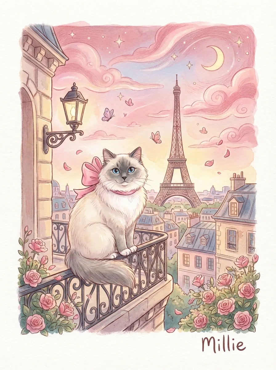 Millie's Parisian Reverie