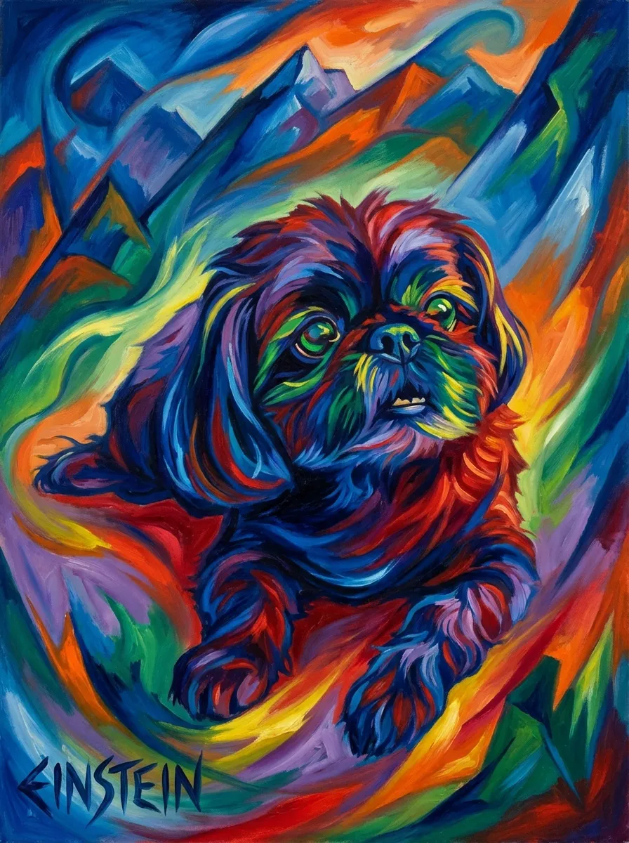 Einstein's Vibrant Reverie