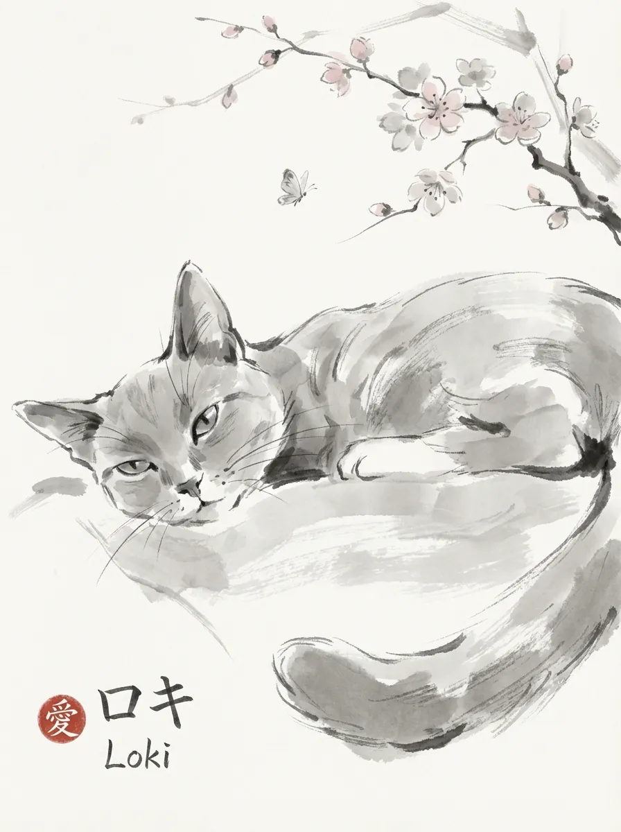 Loki's Blossom Reverie