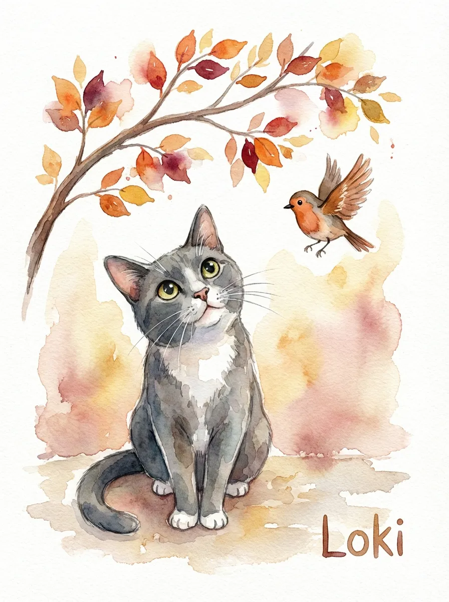 Loki's Autumn Wonder