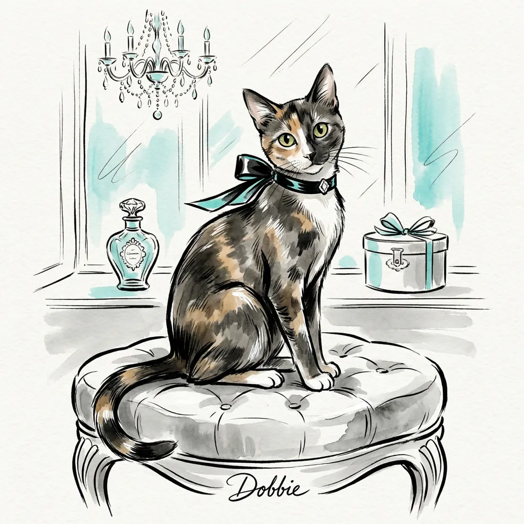 Portrait of Dobbie in Teal