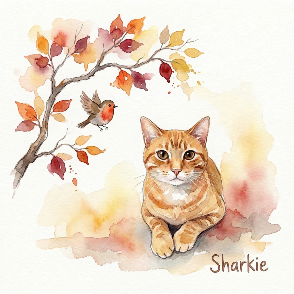 Sharkie's Autumn Reverie