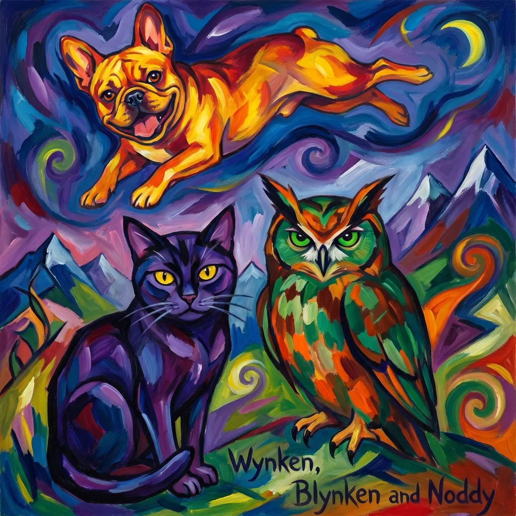 The Reverie of Wynken, Blynken, Noddy