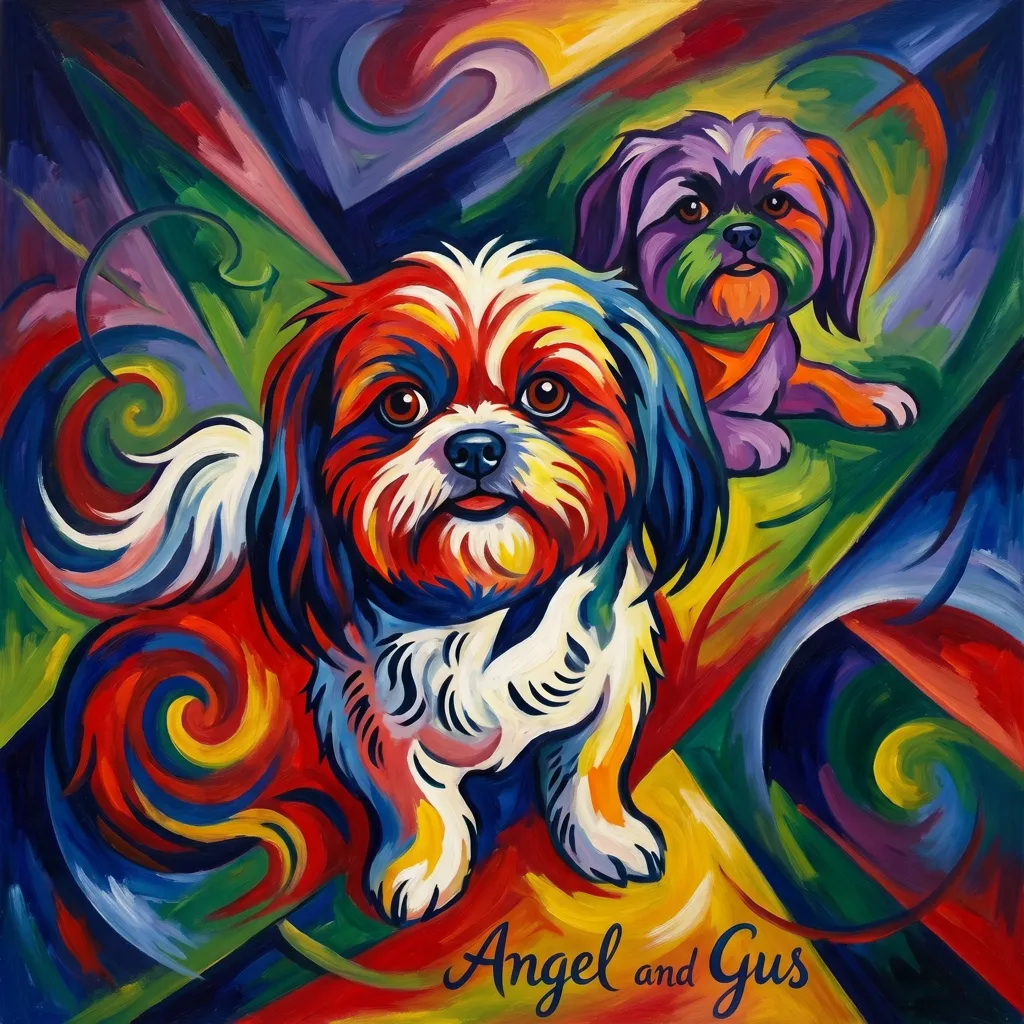 Vibrant Spirits: Angel and Gus