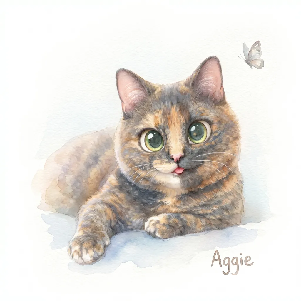 Aggie and the Winged Visitor