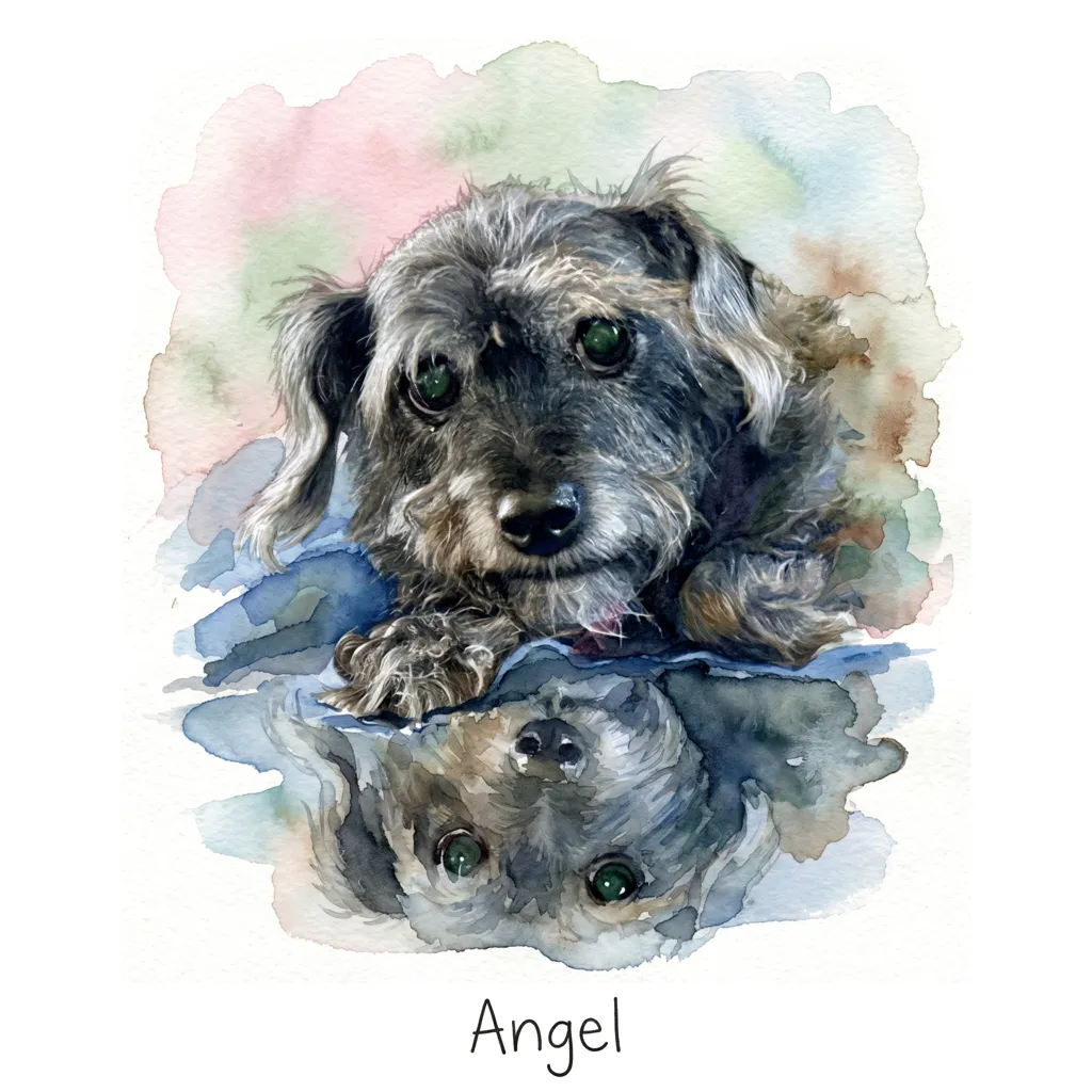 Angel's Quiet Reflection