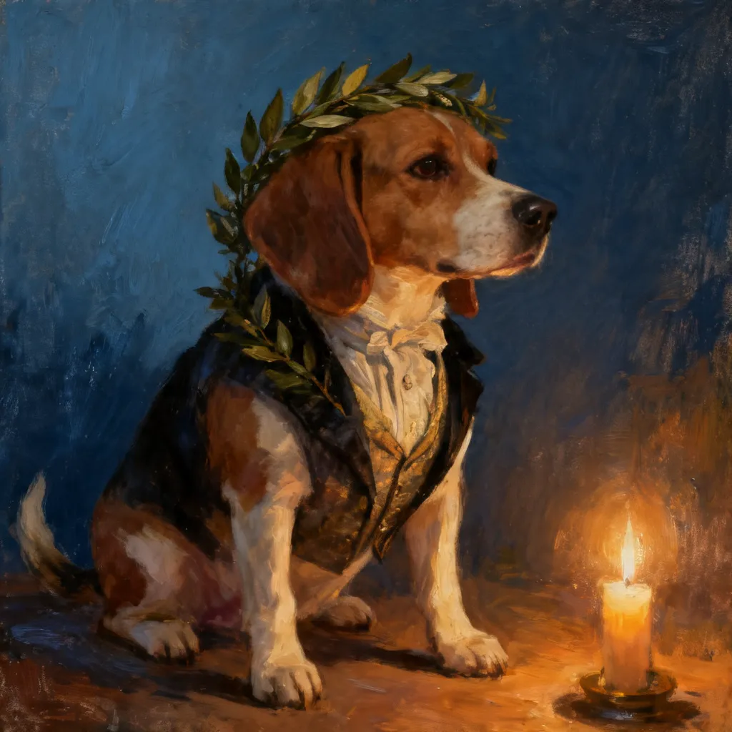 Bela, Laureate by Candlelight