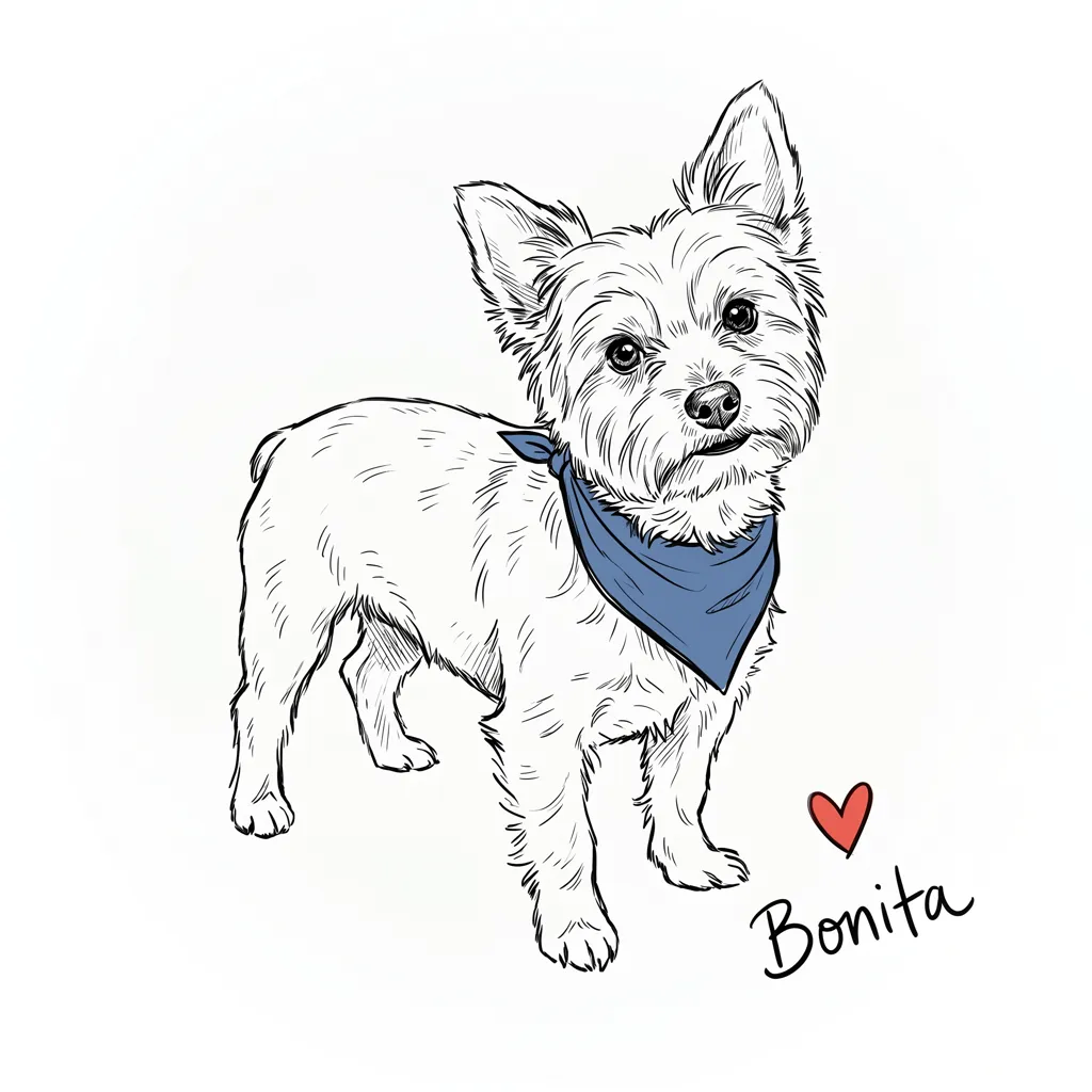 Portrait of Bonita in Blue