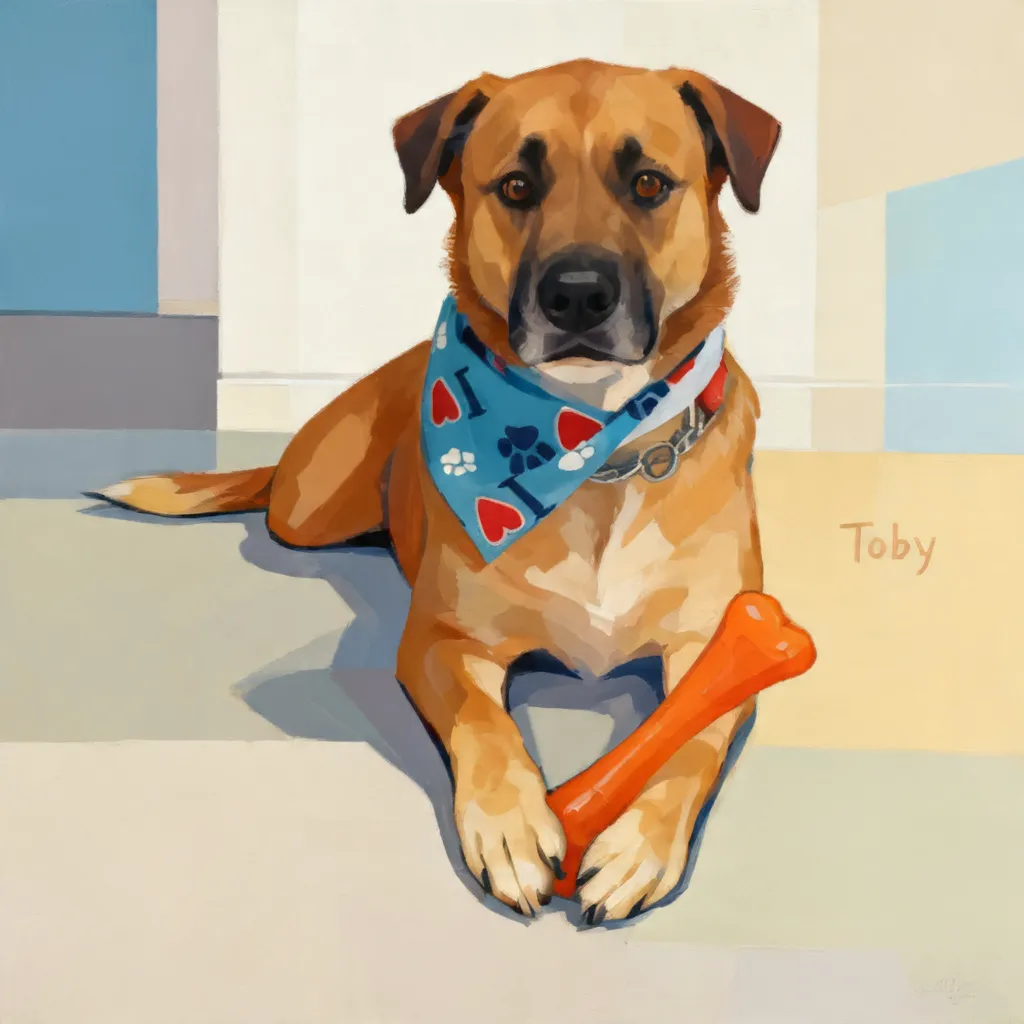 Toby's Blue Serenity