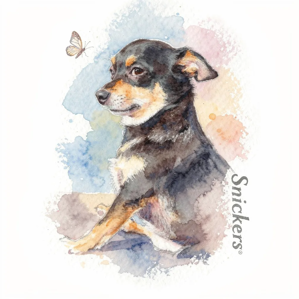 Snickers' Butterfly Reverie
