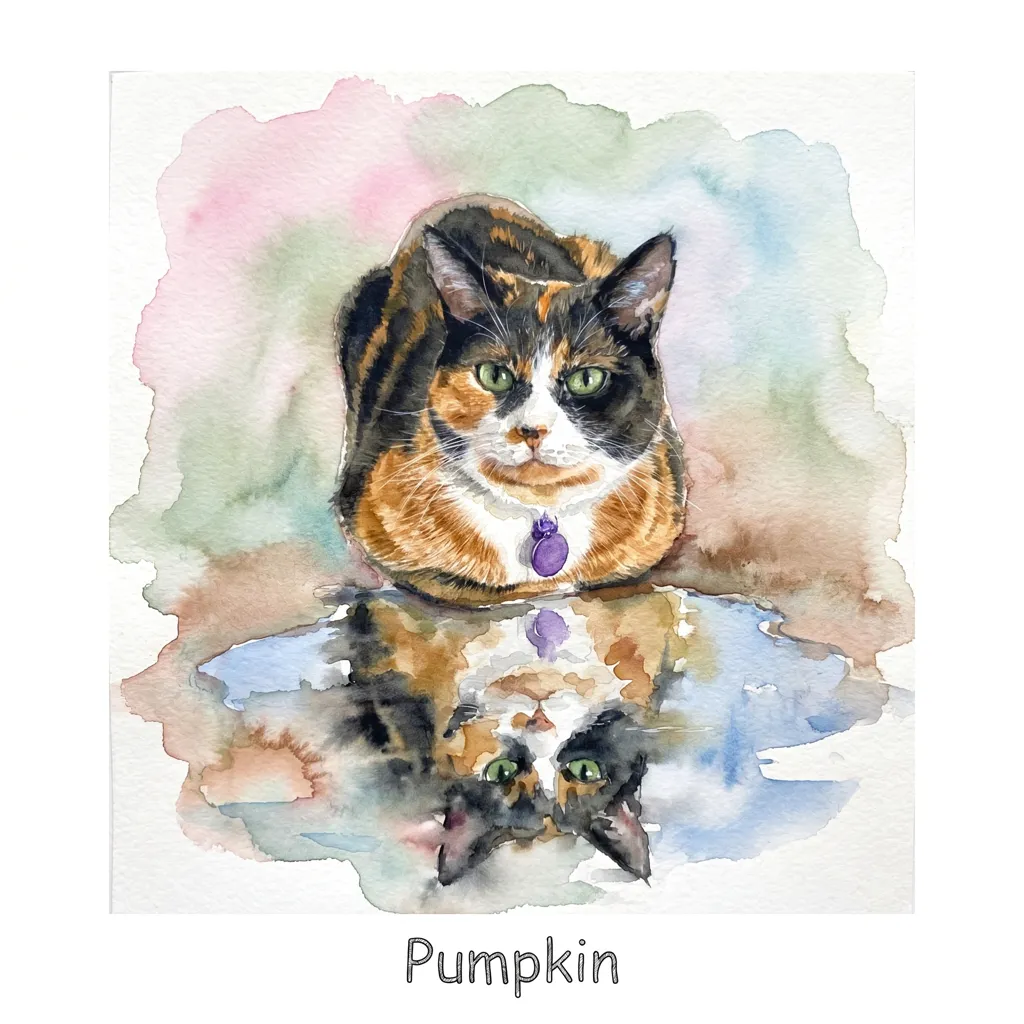 Pumpkin's Quiet Reflection