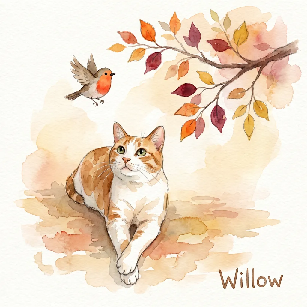 Portrait of Willow in Autumn