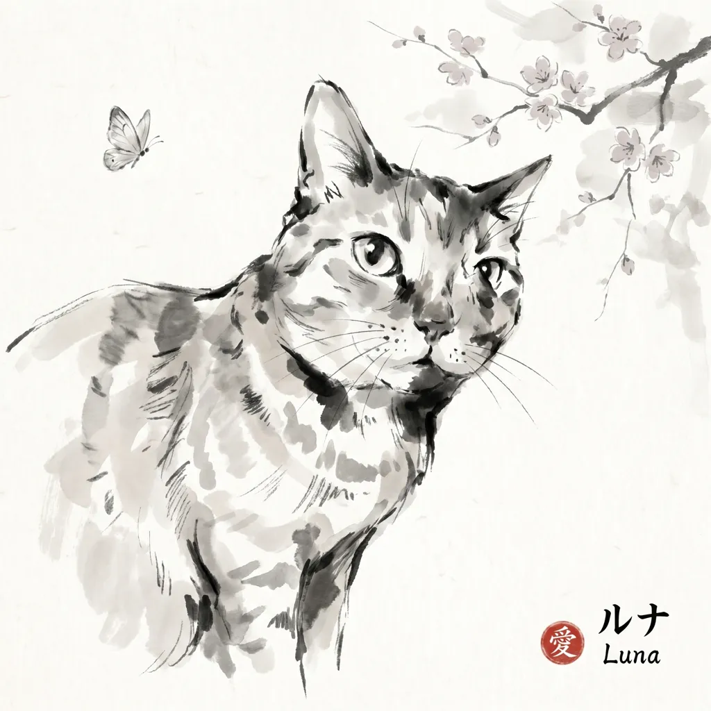 Luna's Sakura Gaze