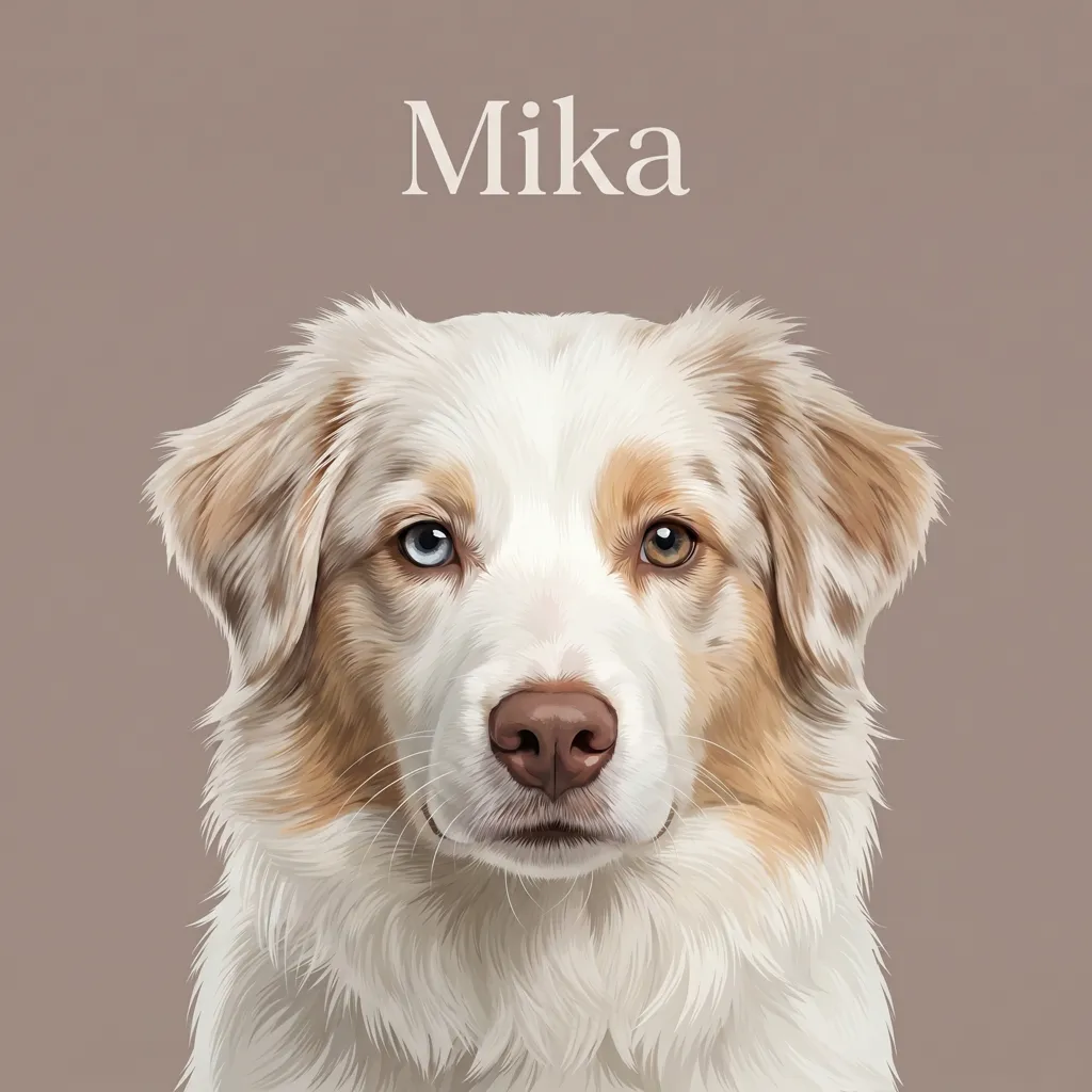 Mika, Eyes of Azure and Gold
