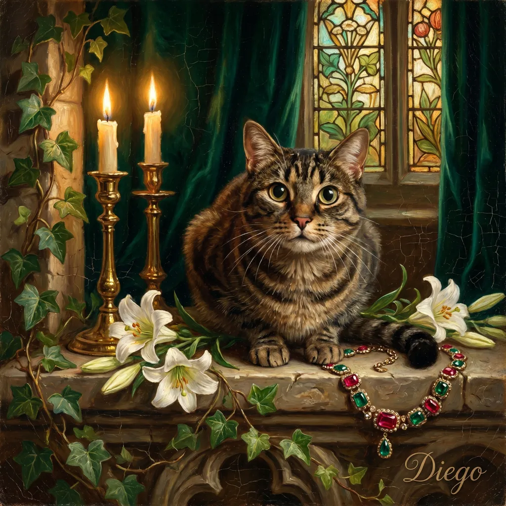 Diego's Gilded Reverie