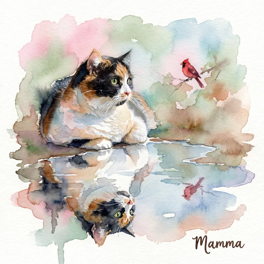 Mamma's Pensive Mirror