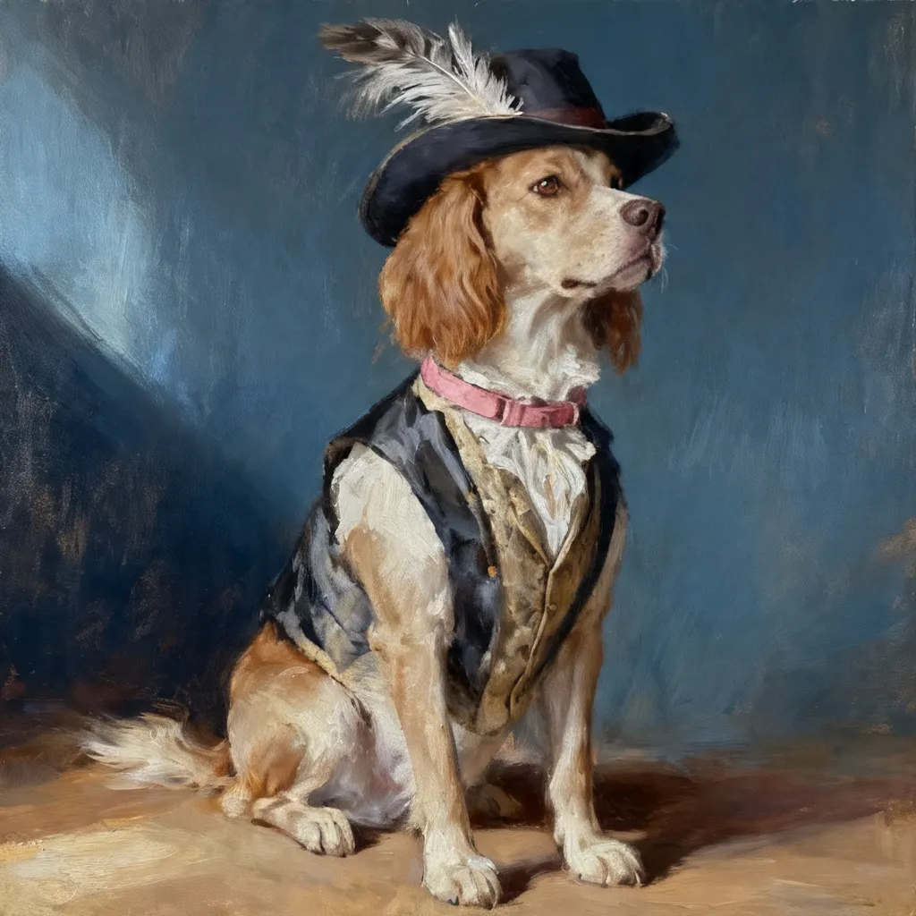 Portrait of Charlie, Plumed