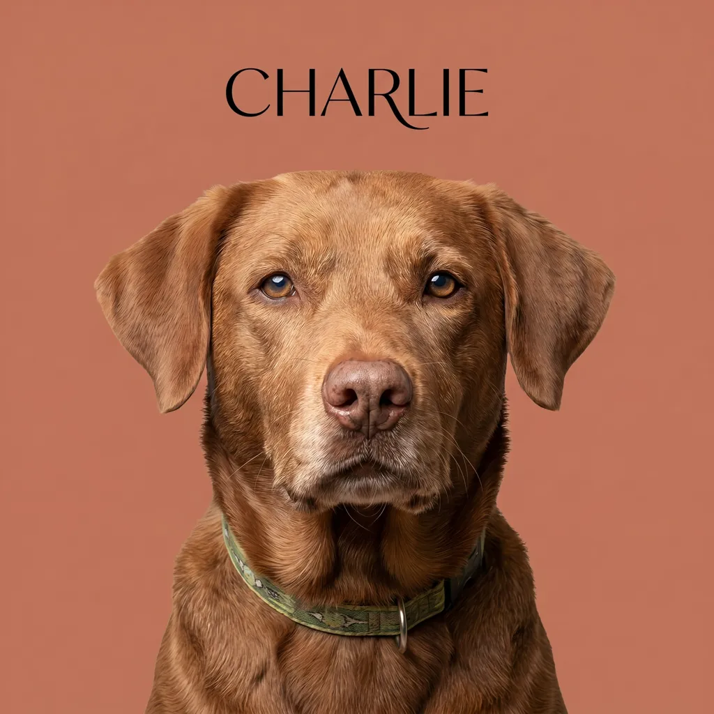 Charlie's Steadfast Gaze