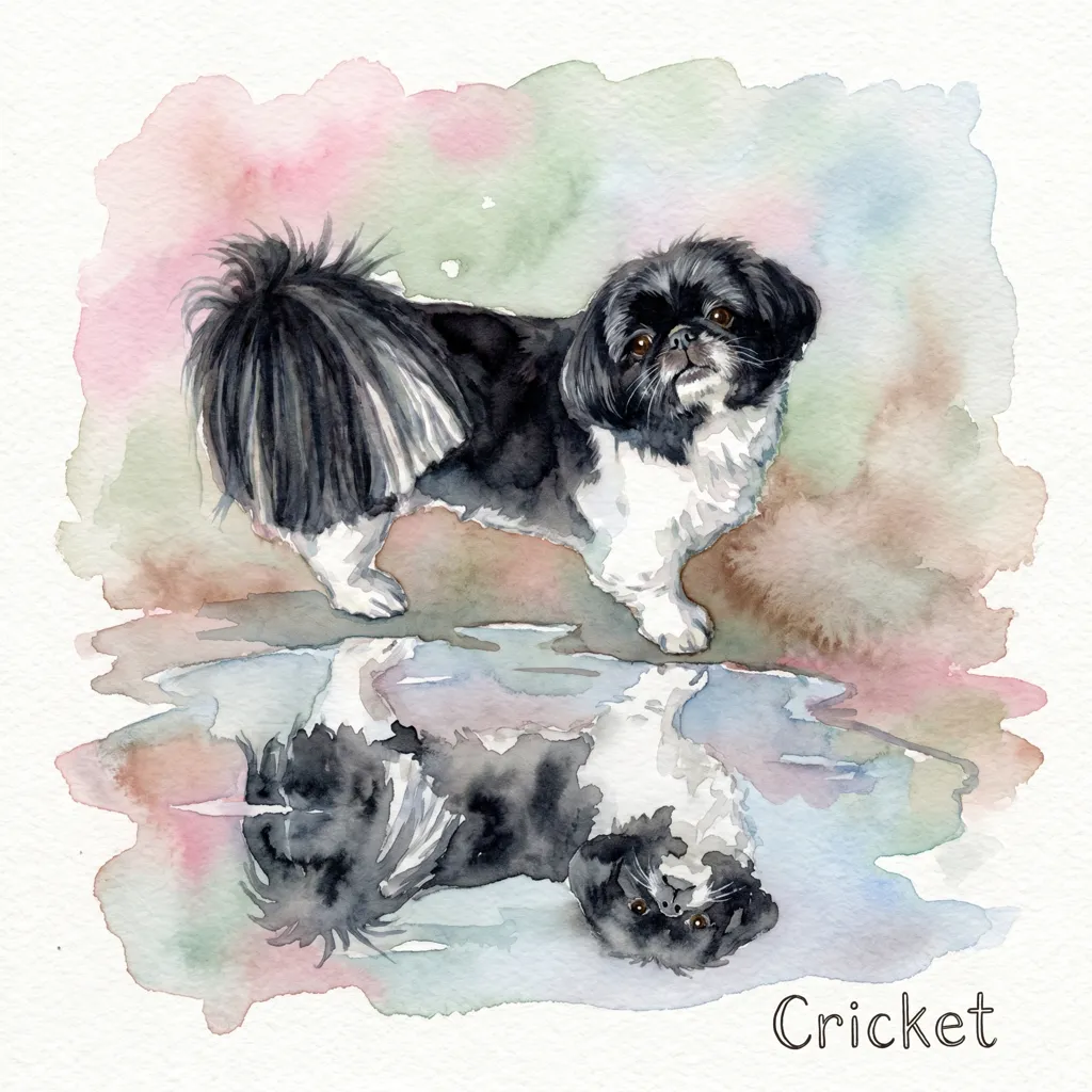 Portrait of Cricket, Reflected