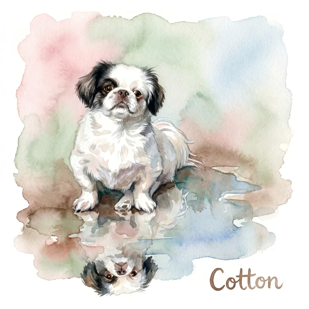 Cotton's Serene Reflection