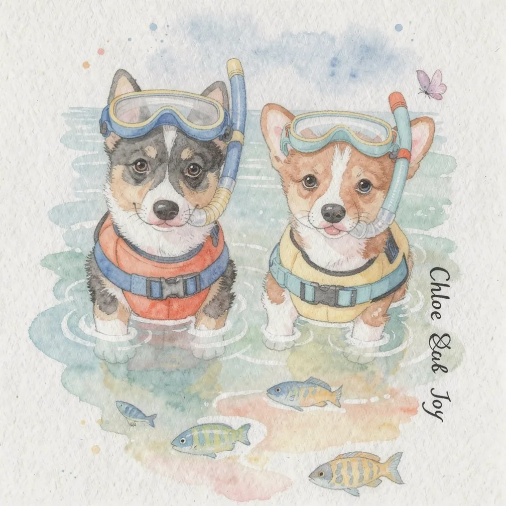 Chloe and Joy, Marine Sojourn