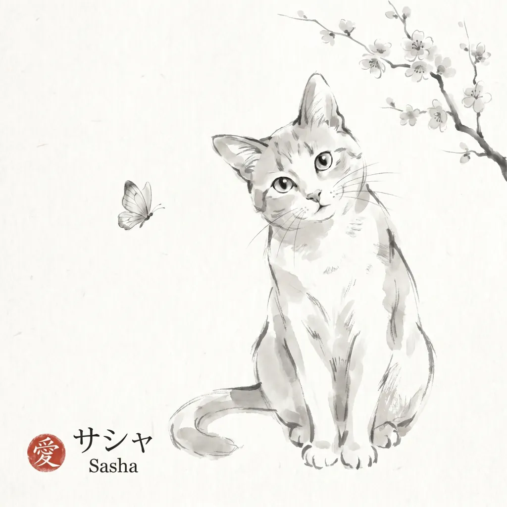 Sasha, Spring's Gentle Inquiry