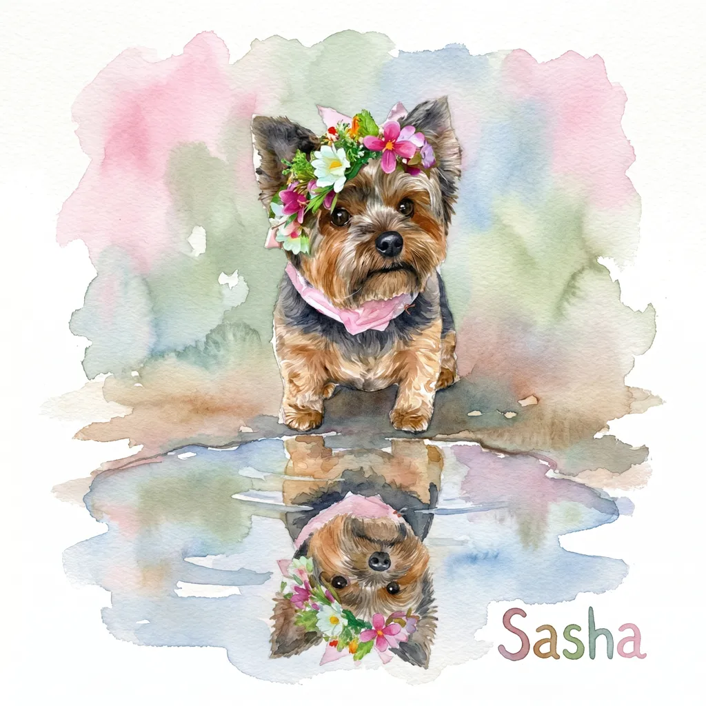 Sasha's Mirrored Blossoms