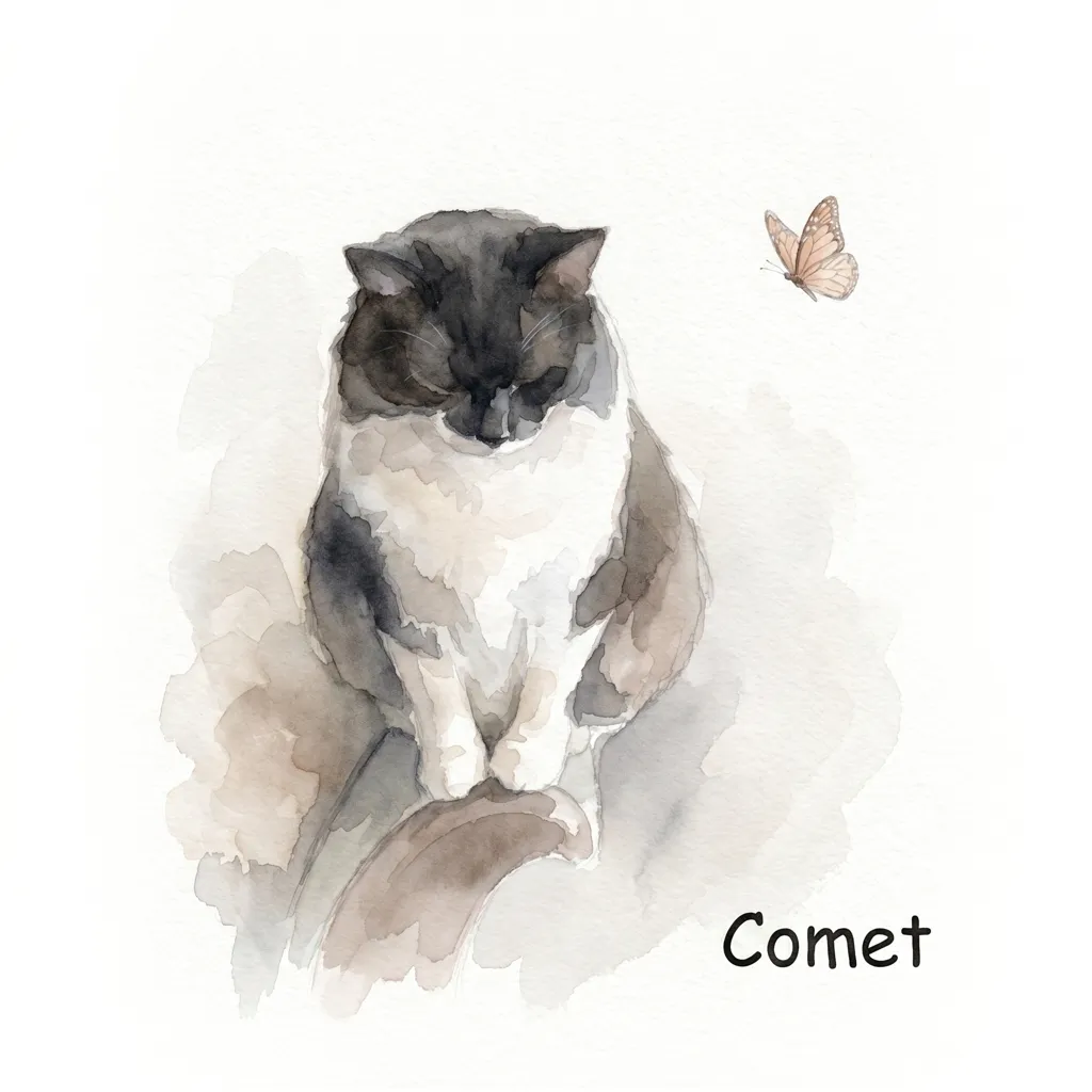 Comet's Gentle Reverie