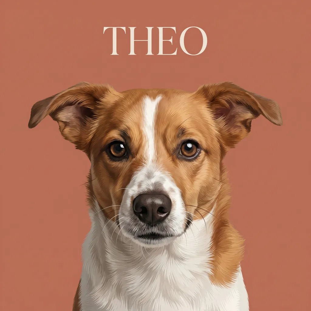 Theo's Gentle Gaze