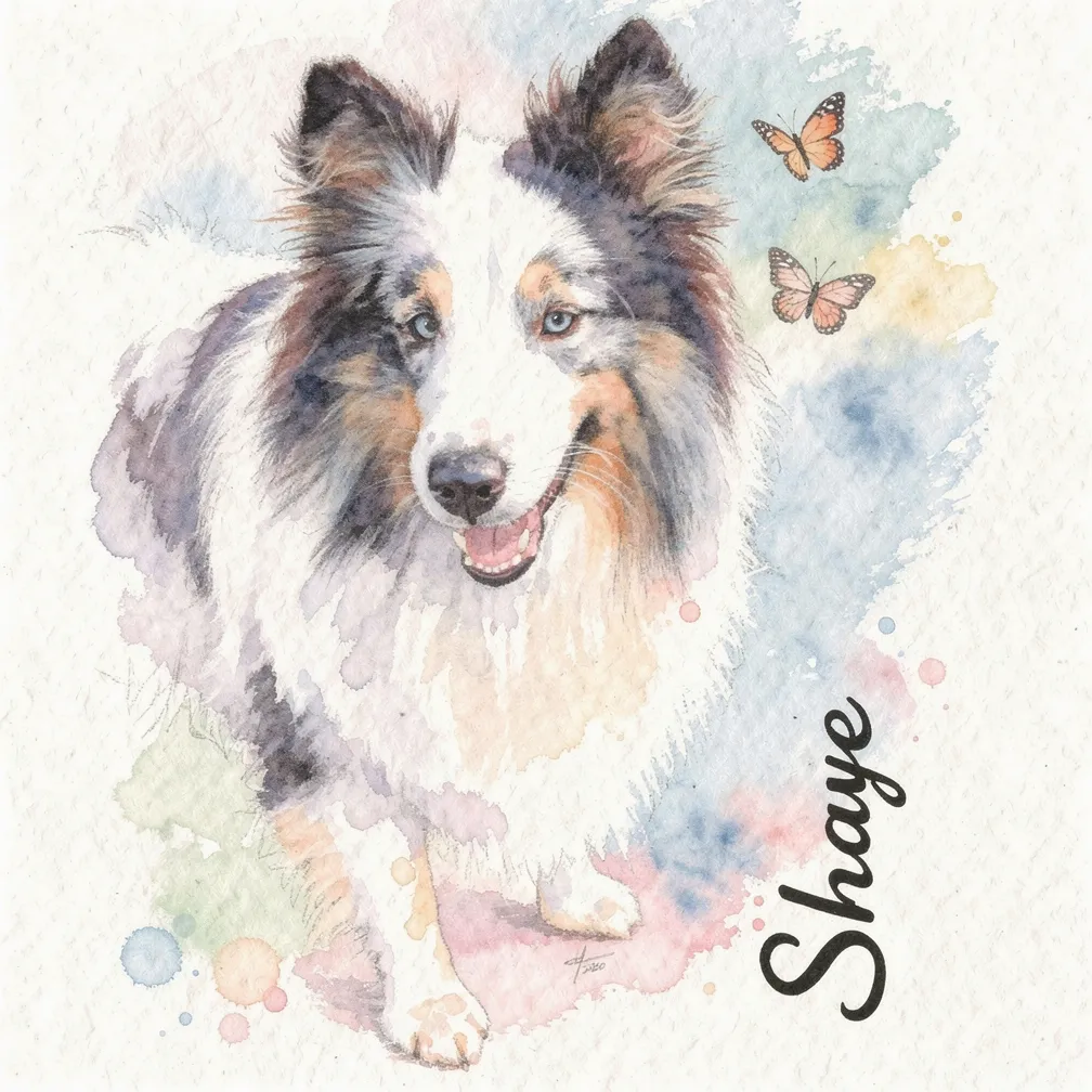 The Azure Gaze of Shaye
